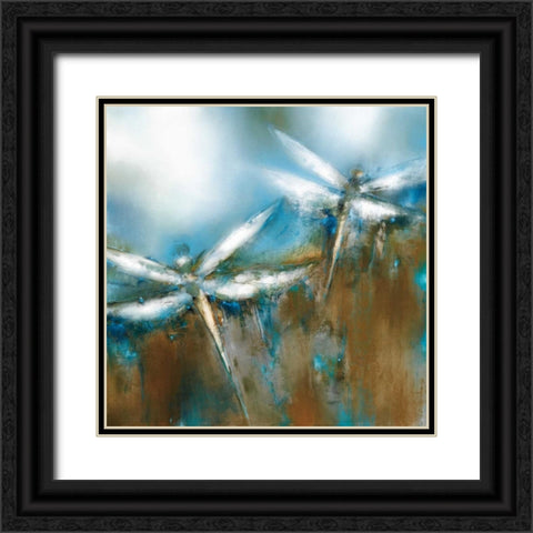 Faith Black Ornate Wood Framed Art Print with Double Matting by Prior, J.P.