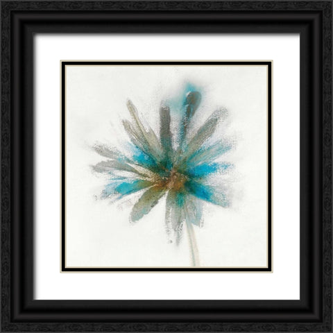 Old Oaks and Sea Mist Black Ornate Wood Framed Art Print with Double Matting by Prior, J.P.