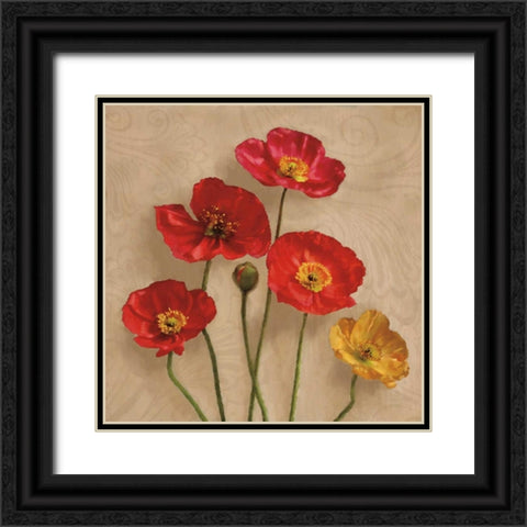 Graceful Spring I Black Ornate Wood Framed Art Print with Double Matting by Pahl, Janel