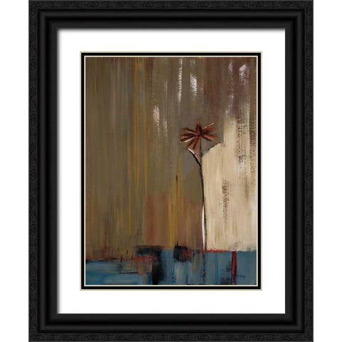 Urban Bloom I Black Ornate Wood Framed Art Print with Double Matting by Pulliam, Mark