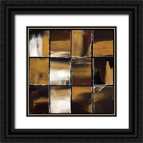 12 Windows II Black Ornate Wood Framed Art Print with Double Matting by Pulliam, Mark