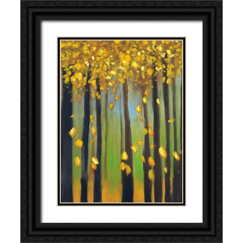 Colors of Fall I Black Ornate Wood Framed Art Print with Double Matting by Pulliam, Mark