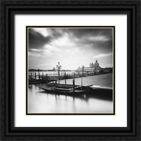 Venice Dream I  Black Ornate Wood Framed Art Print with Double Matting by Papiorek, Nina