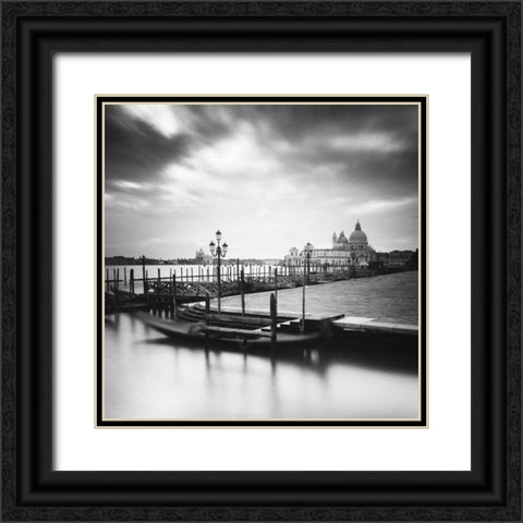 Venice Dream I  Black Ornate Wood Framed Art Print with Double Matting by Papiorek, Nina