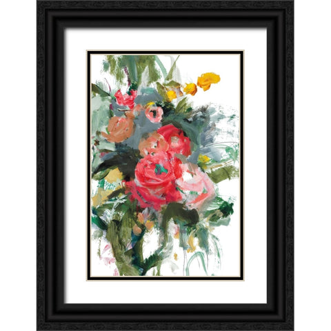 Cotton Candy Black Ornate Wood Framed Art Print with Double Matting by Harwood, Jennifer