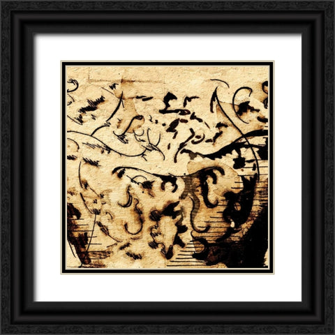 Classical Style-E Black Ornate Wood Framed Art Print with Double Matting by Panossian, Paul