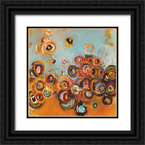Paradisio II Black Ornate Wood Framed Art Print with Double Matting by Pryor, Patrick