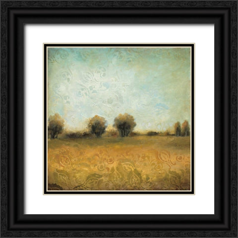 Summer Evening II Black Ornate Wood Framed Art Print with Double Matting by Pasion, Wani