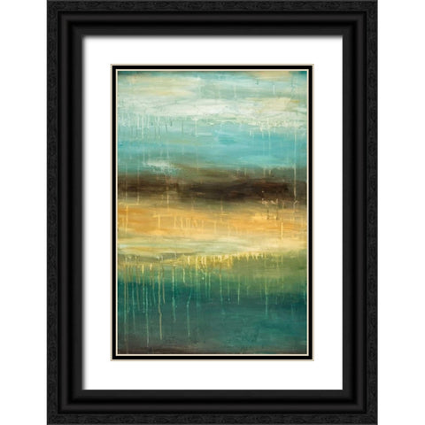 Adria  Black Ornate Wood Framed Art Print with Double Matting by Pasion, Wani