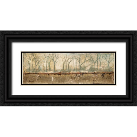 Feeling of Fall I Black Ornate Wood Framed Art Print with Double Matting by Quintero, Tita
