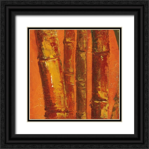 Bamboo Columbia III Black Ornate Wood Framed Art Print with Double Matting by Quintero, Tita