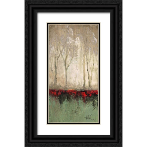 Amazonas I Black Ornate Wood Framed Art Print with Double Matting by Quintero, Tita