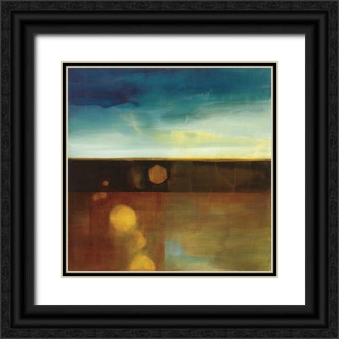 Refract-Release Black Ornate Wood Framed Art Print with Double Matting by Ross, Heather