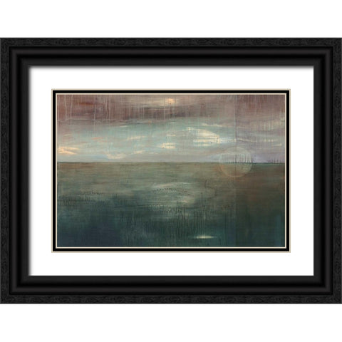 Mulberry Skies Black Ornate Wood Framed Art Print with Double Matting by Ross, Heather