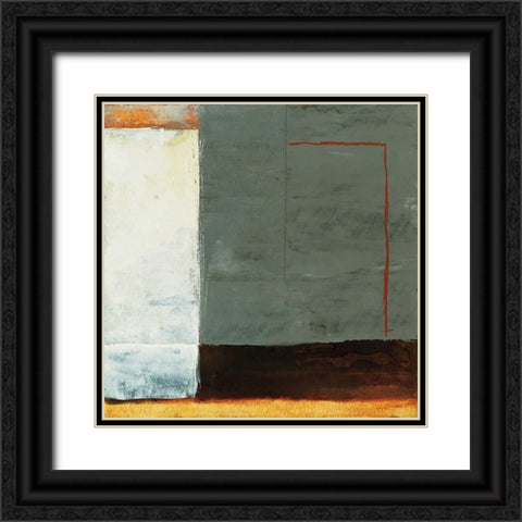 Inner Profile I Black Ornate Wood Framed Art Print with Double Matting by Ribas, Jaume