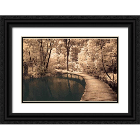Take My Lead I Black Ornate Wood Framed Art Print with Double Matting by Szilagyi, Ily
