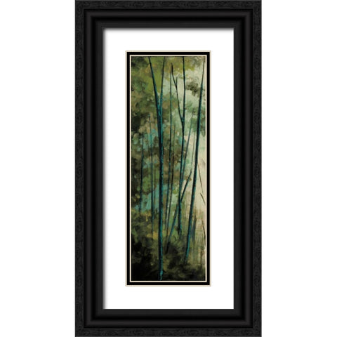 La Senda I Black Ornate Wood Framed Art Print with Double Matting by Solis, Luis