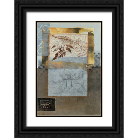 Nature Leaf I Black Ornate Wood Framed Art Print with Double Matting by Tunick, Connie