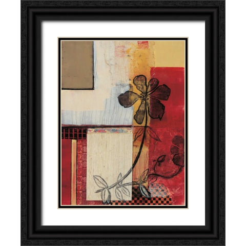 Sketchbook Series II Black Ornate Wood Framed Art Print with Double Matting by Tunick, Connie