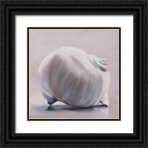 Moon Snail Black Ornate Wood Framed Art Print with Double Matting by Witkowski, Chris