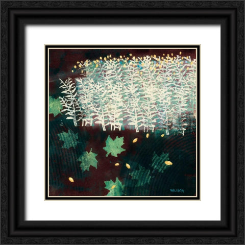 The Edge of Memory Black Ornate Wood Framed Art Print with Double Matting by Willson, Valerie