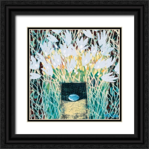 Hope Black Ornate Wood Framed Art Print with Double Matting by Willson, Valerie