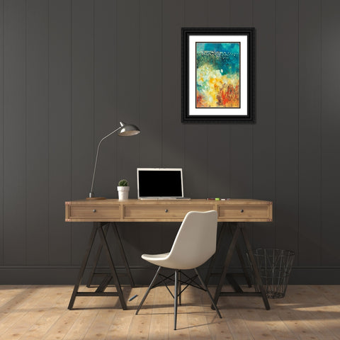 The Answer Black Ornate Wood Framed Art Print with Double Matting by Willson, Valerie