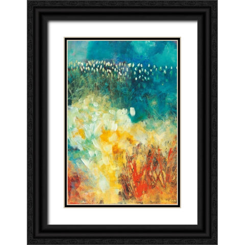 The Answer Black Ornate Wood Framed Art Print with Double Matting by Willson, Valerie
