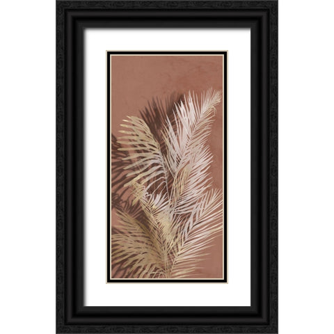 Warm Tropics I  Black Ornate Wood Framed Art Print with Double Matting by Aria K