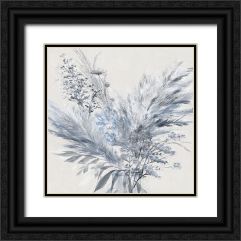 Jean I Black Ornate Wood Framed Art Print with Double Matting by Aria K