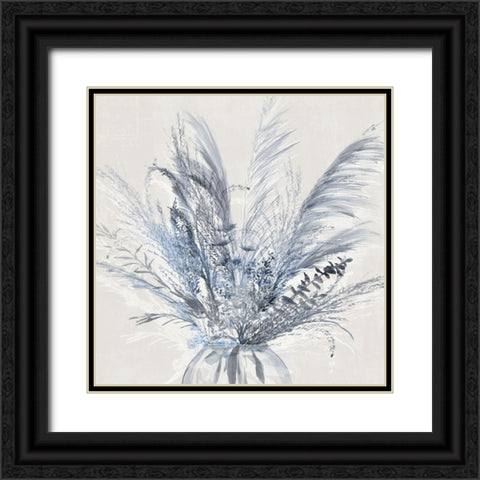 Jean II Black Ornate Wood Framed Art Print with Double Matting by Aria K