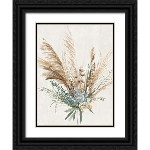 Rustic Bouquet II Black Ornate Wood Framed Art Print with Double Matting by Aria K