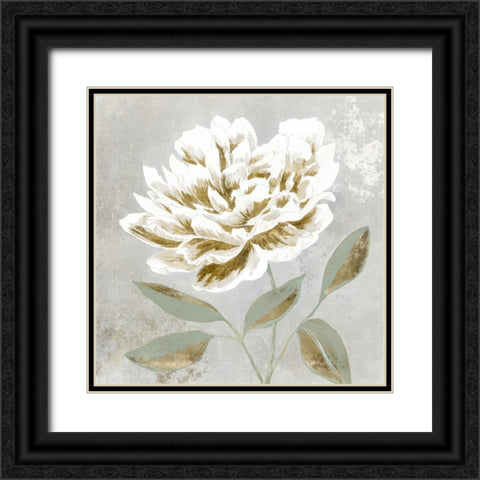 White Sage I Black Ornate Wood Framed Art Print with Double Matting by Aria K
