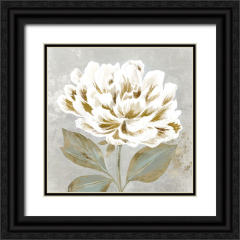 White Sage II Black Ornate Wood Framed Art Print with Double Matting by Aria K