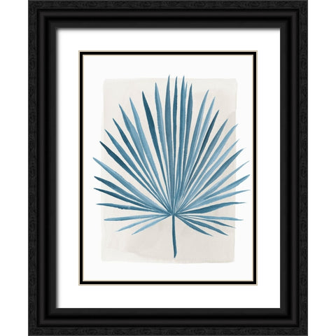 Palms at Sunset II Black Ornate Wood Framed Art Print with Double Matting by Aria K