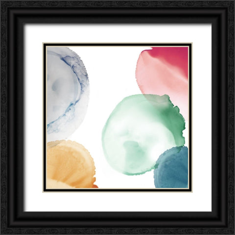 Delicate Transparency I  Black Ornate Wood Framed Art Print with Double Matting by Peal, Emma
