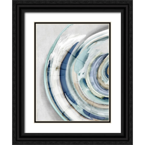 Fantasy Shell II Black Ornate Wood Framed Art Print with Double Matting by Peal, Emma