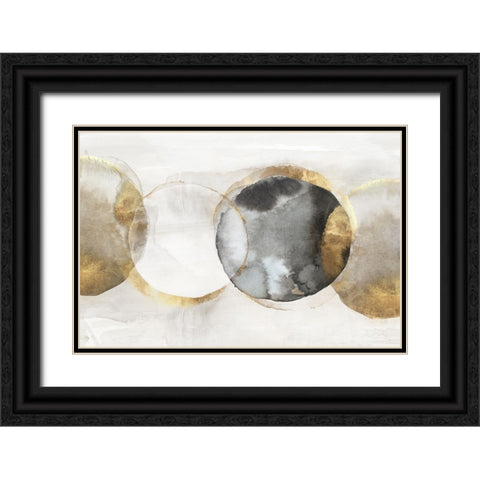 The Opposite Black Ornate Wood Framed Art Print with Double Matting by Peal, Emma