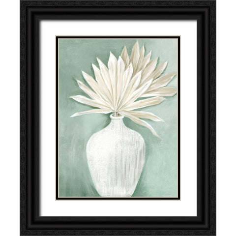 Sandy Boho Dry Palms I  Black Ornate Wood Framed Art Print with Double Matting by Black, Alex