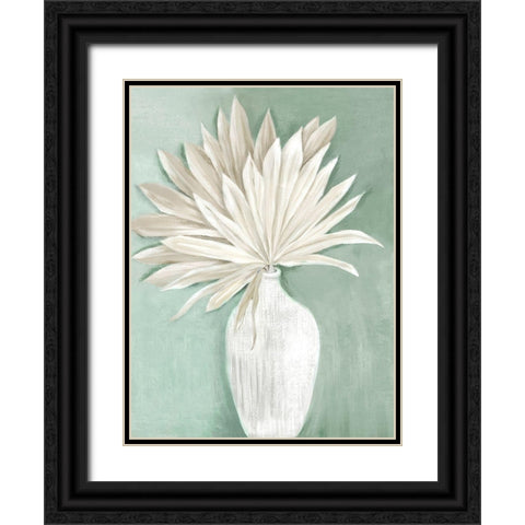 Sandy Boho Dry Palms II Black Ornate Wood Framed Art Print with Double Matting by Black, Alex