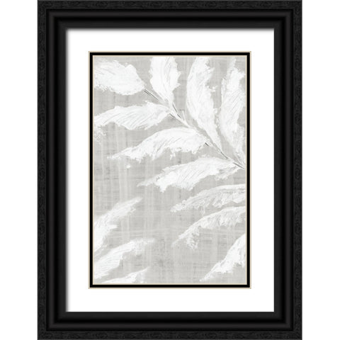 Neutral Palms I  Black Ornate Wood Framed Art Print with Double Matting by Black, Alex