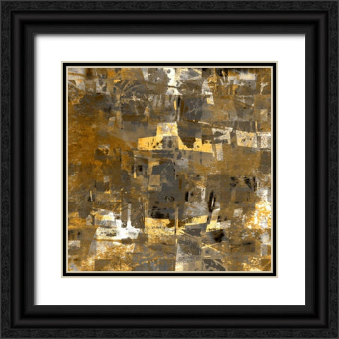 City on the Hill Black Ornate Wood Framed Art Print with Double Matting by Bingham, John