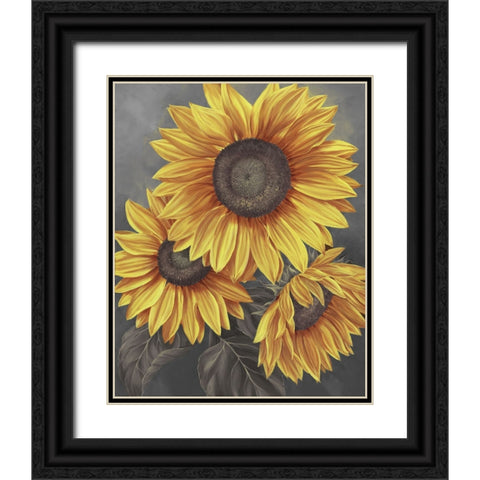 We are the sun I Black Ornate Wood Framed Art Print with Double Matting by Broome, Marianne