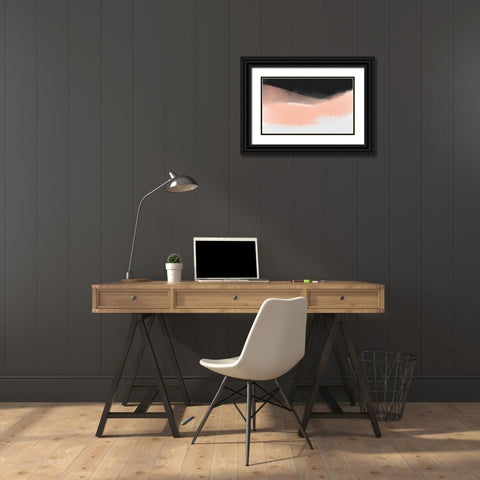 Luminous II Black Ornate Wood Framed Art Print with Double Matting by Essue, Christina