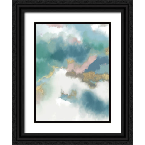 Stormy Clouds I Black Ornate Wood Framed Art Print with Double Matting by Schlotzhauer, Jim