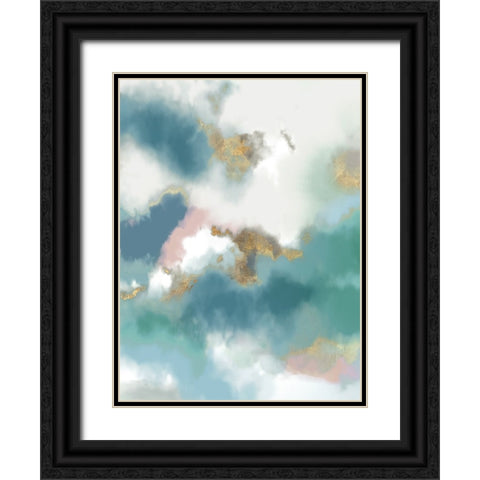 Stormy Clouds II Black Ornate Wood Framed Art Print with Double Matting by Schlotzhauer, Jim