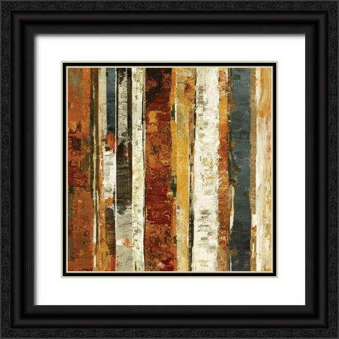 Red Amber II Black Ornate Wood Framed Art Print with Double Matting by Dolce, Carmen