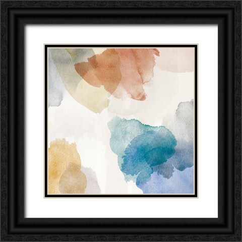Flow of Spring II Black Ornate Wood Framed Art Print with Double Matting by Savone, Daniela