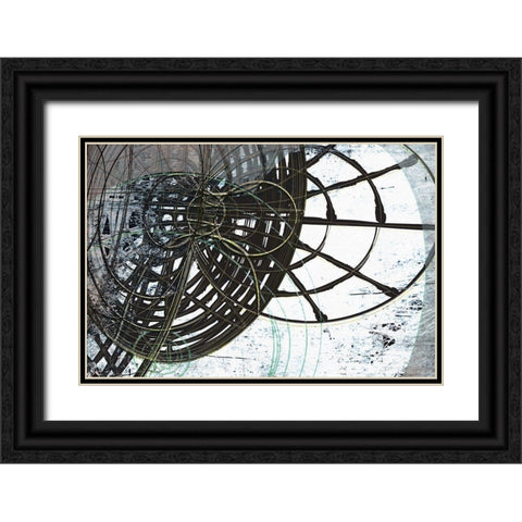 Discovery III Black Ornate Wood Framed Art Print with Double Matting by Varrasso, Enrico