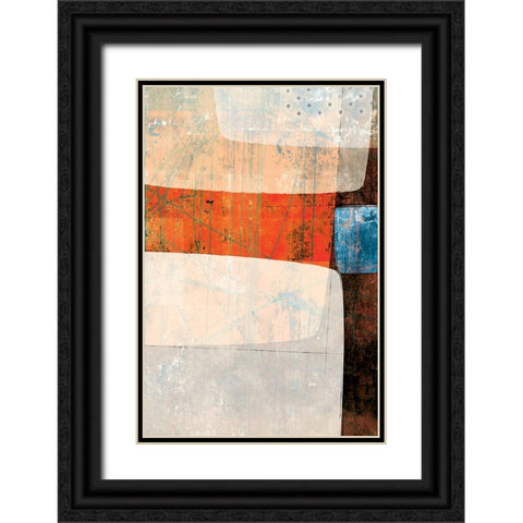 Vegabond III Black Ornate Wood Framed Art Print with Double Matting by Varrasso, Enrico